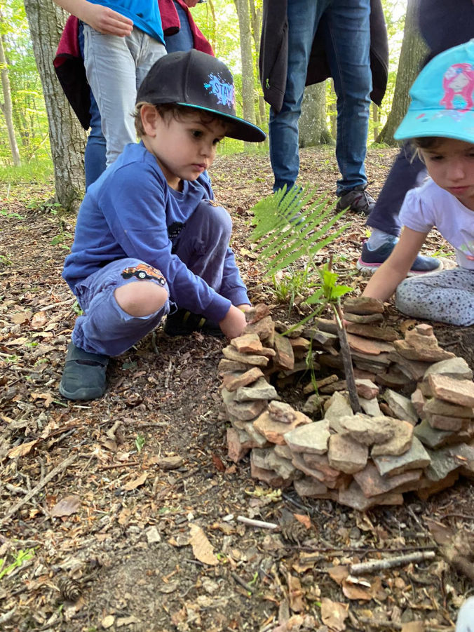 Wandern auf die Moosburg